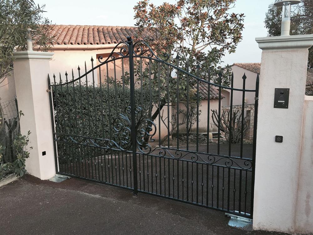 Installation de portail